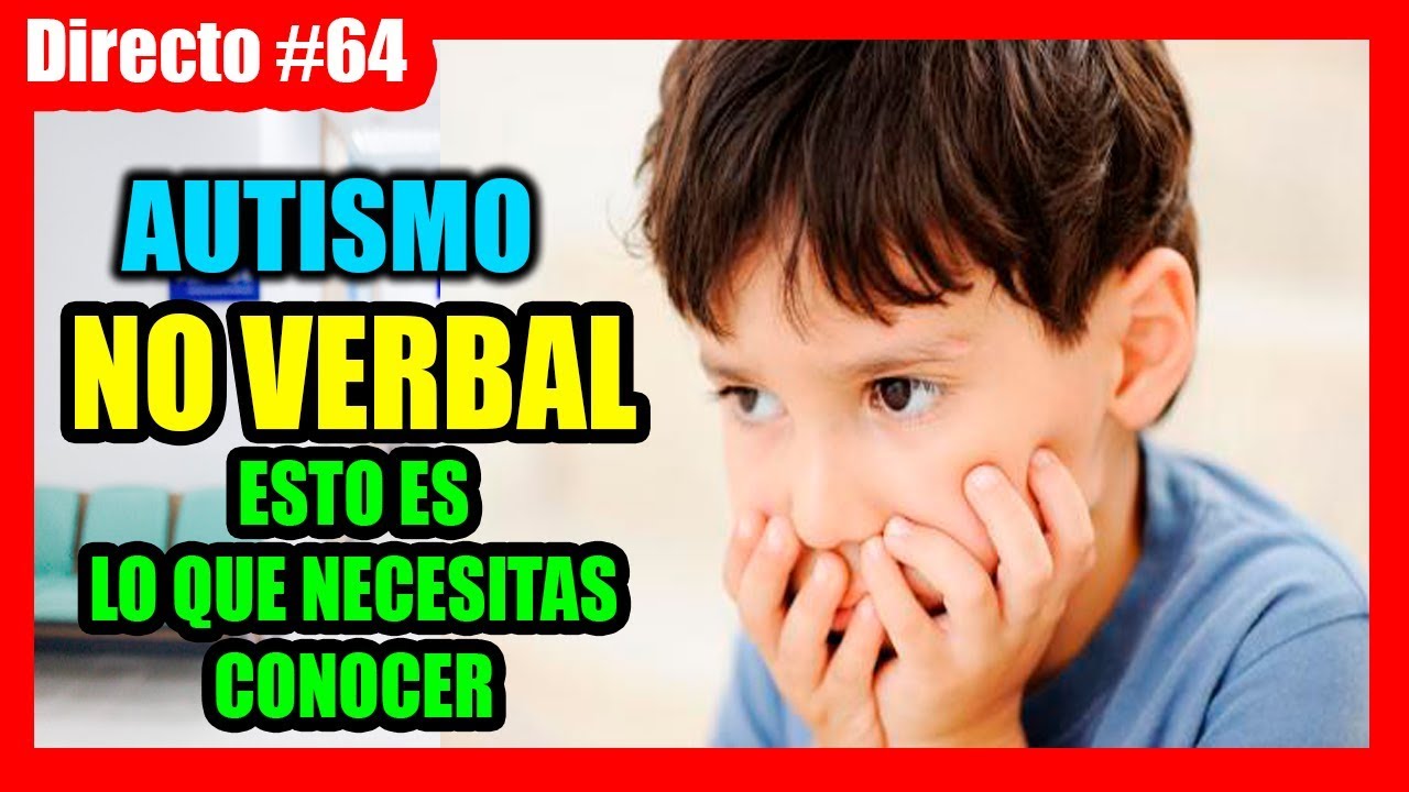 ¿cómo Saber Si Un Niño Es Autista No Verbal 